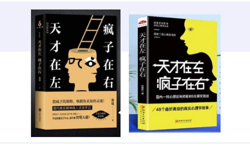 浅谈：图书作品《天才在左 疯子在右》被侵权的思考！石狮版权登记