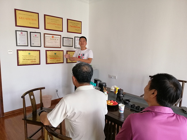 漳州市电子协会走访会员单位“万通知识产权”为其授牌之行圆满落幕！